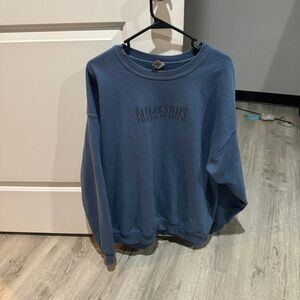 Blue crewneck Taylor swift